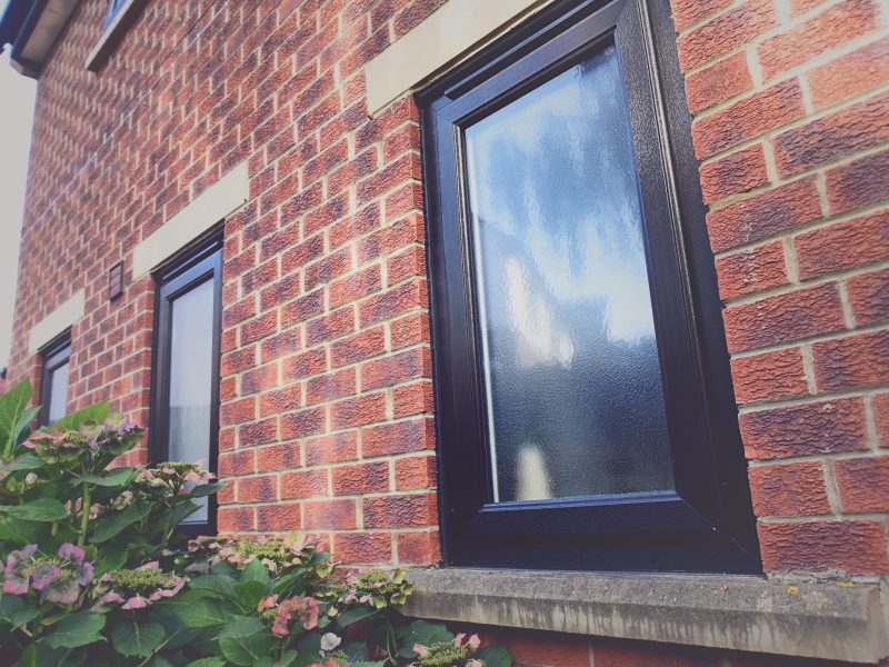 Rosewood Woodgrain Casement Windows Yorkshire