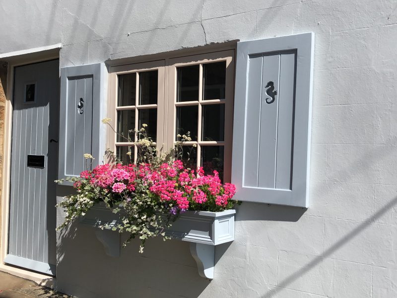 Cream Flush Casement Windows