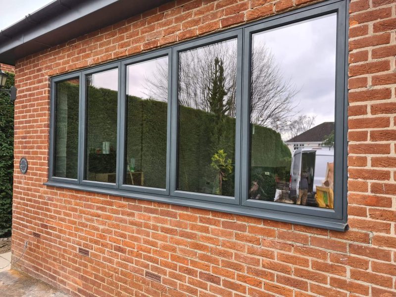 Modern Flush Casement Windows Quickslide