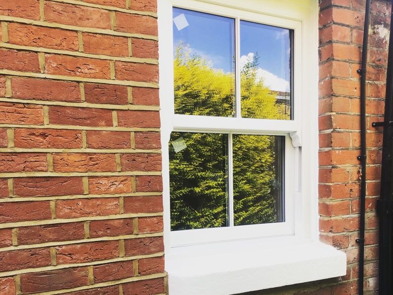uPVC Legacy White Sliding Sash Windows