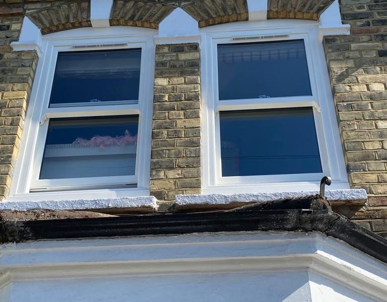 White heritage sliding windows quote