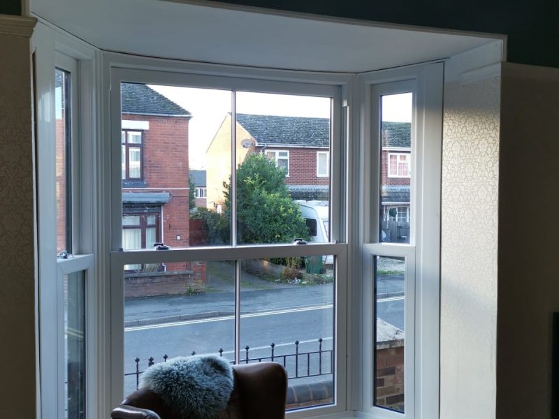 white sliding sash bay windows quote