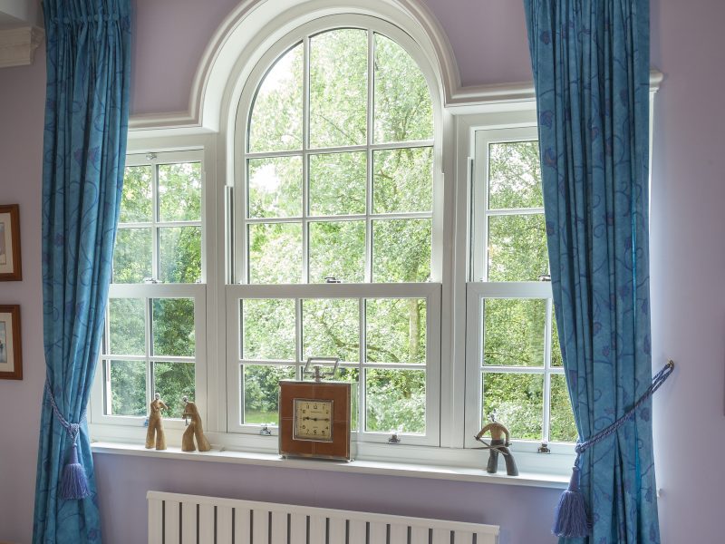 Arched sliding sash windows Brighouse