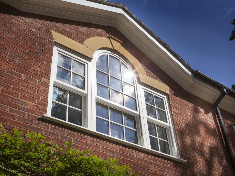 arched sliding sash windows