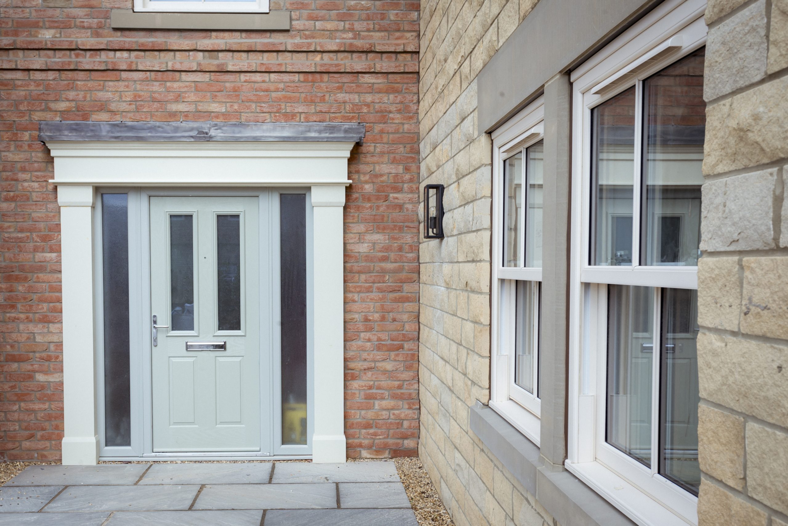 Experience luxury living with Palladian Homes' traditionally styled windows, exuding elegance and sophistication.
