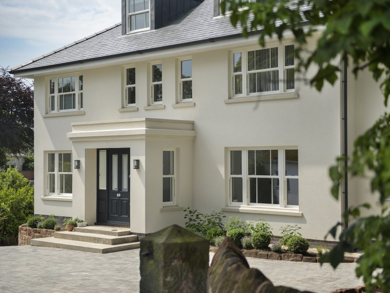 Traditional Sliding Sash Windows for a Modern Home