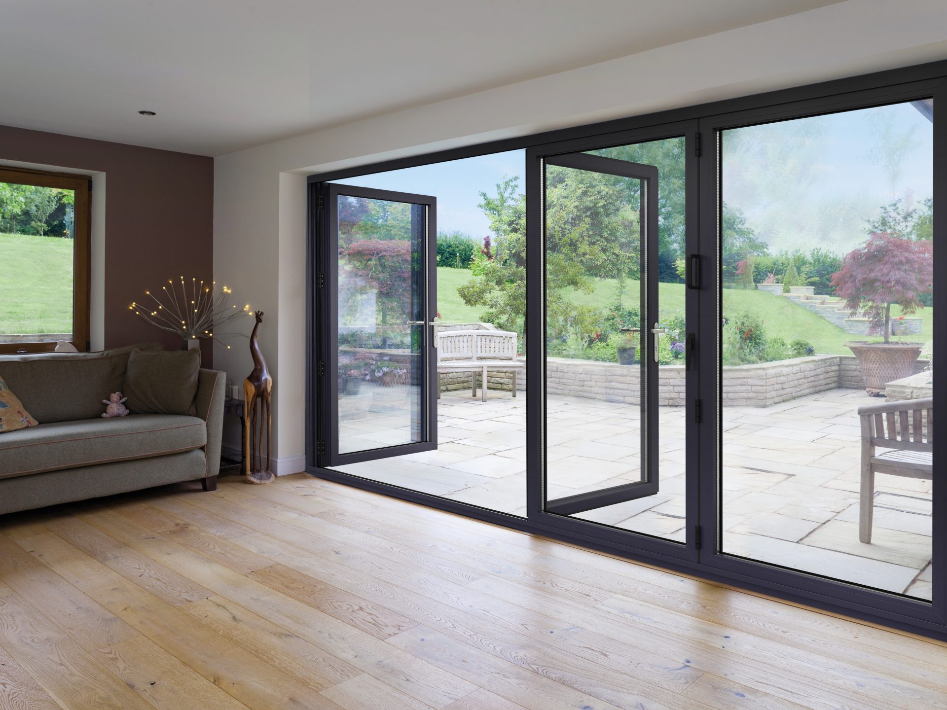 Quickslide - Visofold slim bifolding doors