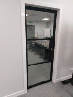 Enhance your space with AluSpace doors, featuring ultra-slim sightlines and a minimalist design