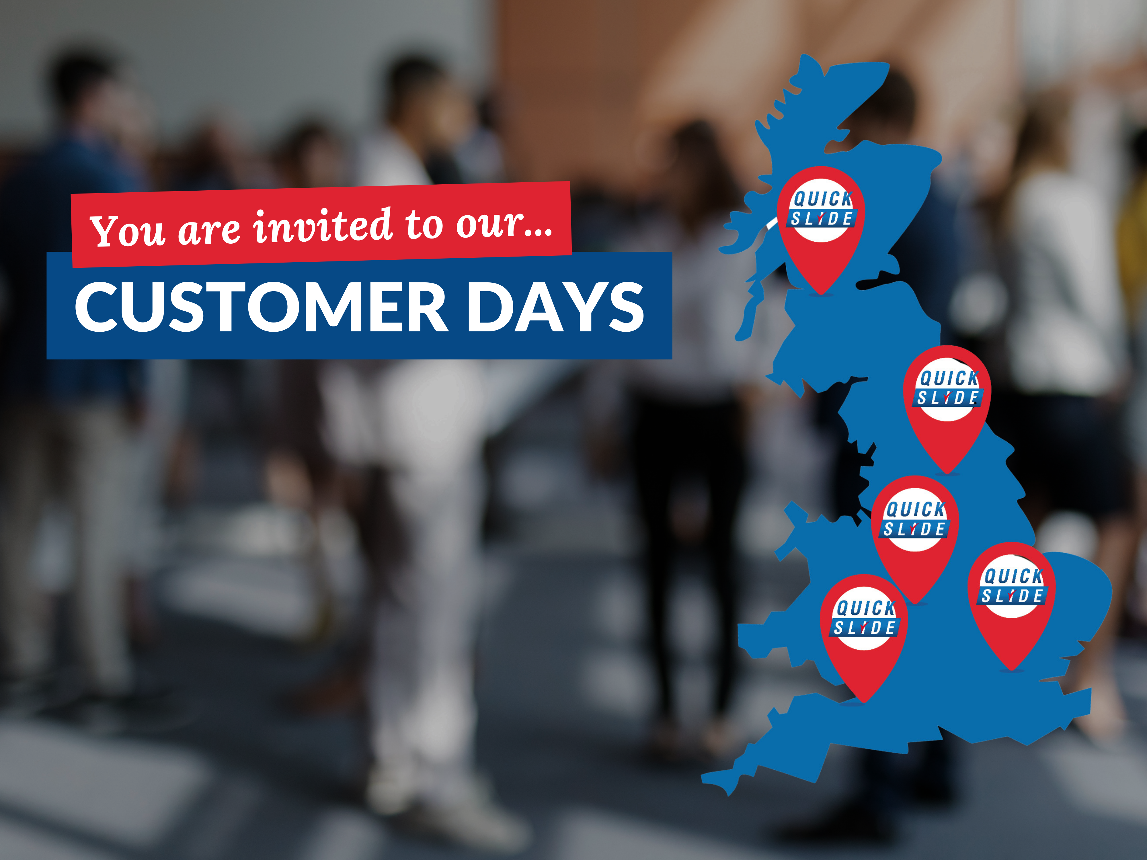 You are invited to our Customer Days!