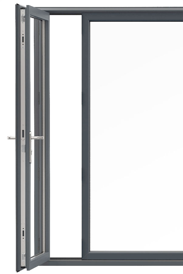 A cutting-edge hingeless slide and fold door system, offering seamless integration and effortless operation for modern spaces