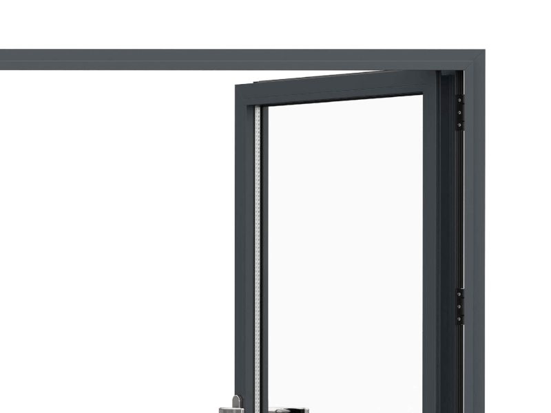 Sleek and modern slim frame slide and stack patio doors, offering versatile functionality