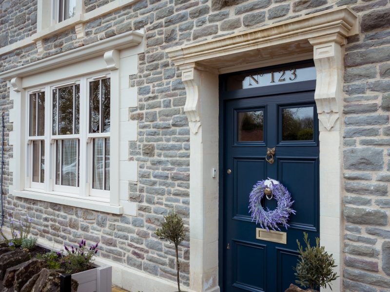 Windows, Sliding Sash Windows, uPVC, Woodgrain - 3