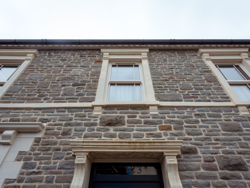 Windows, Sliding Sash Windows, uPVC, Woodgrain - 1