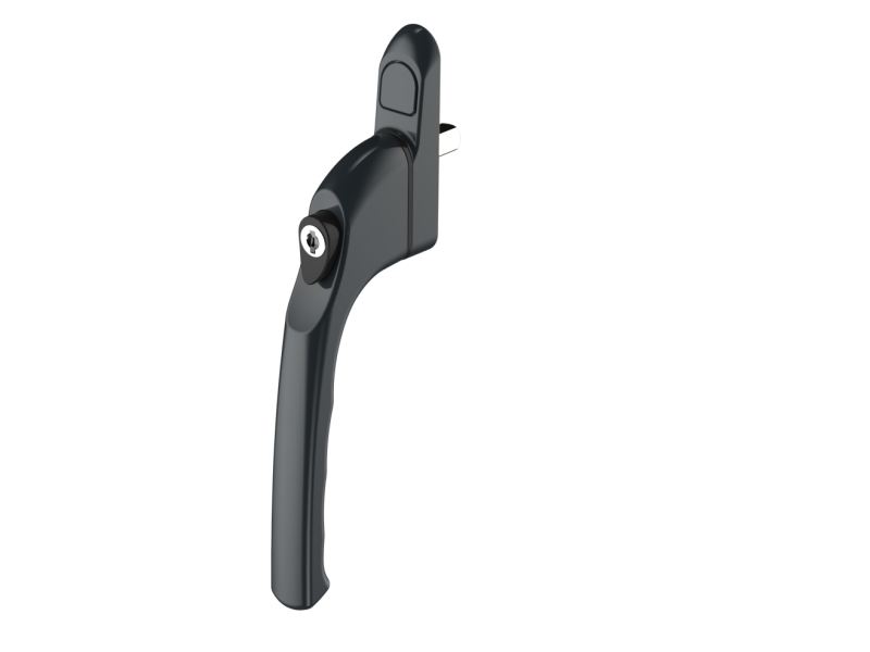Affinity Window Handle Inline Brushed Anthracite Grey