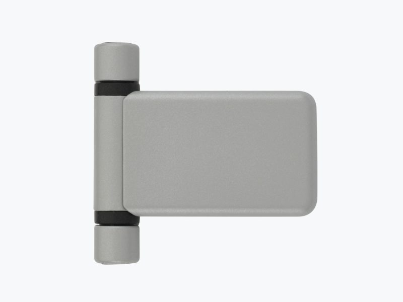 Satin Silver Flag Hinge