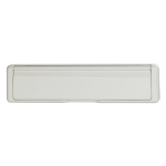 White Letterplate