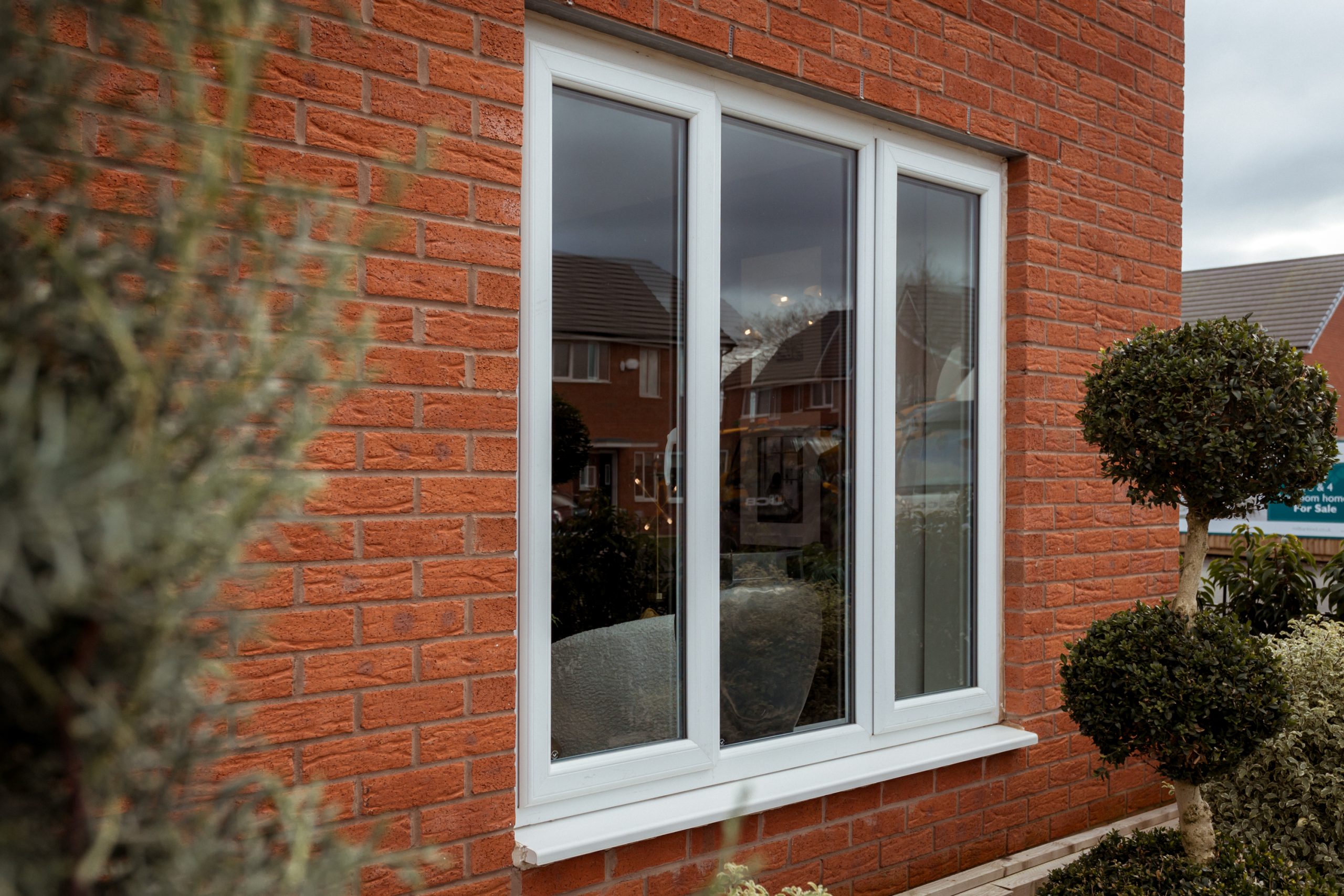 Modern home featuring Quickslide French doors, showcasing their partnership with Countryside Properties.