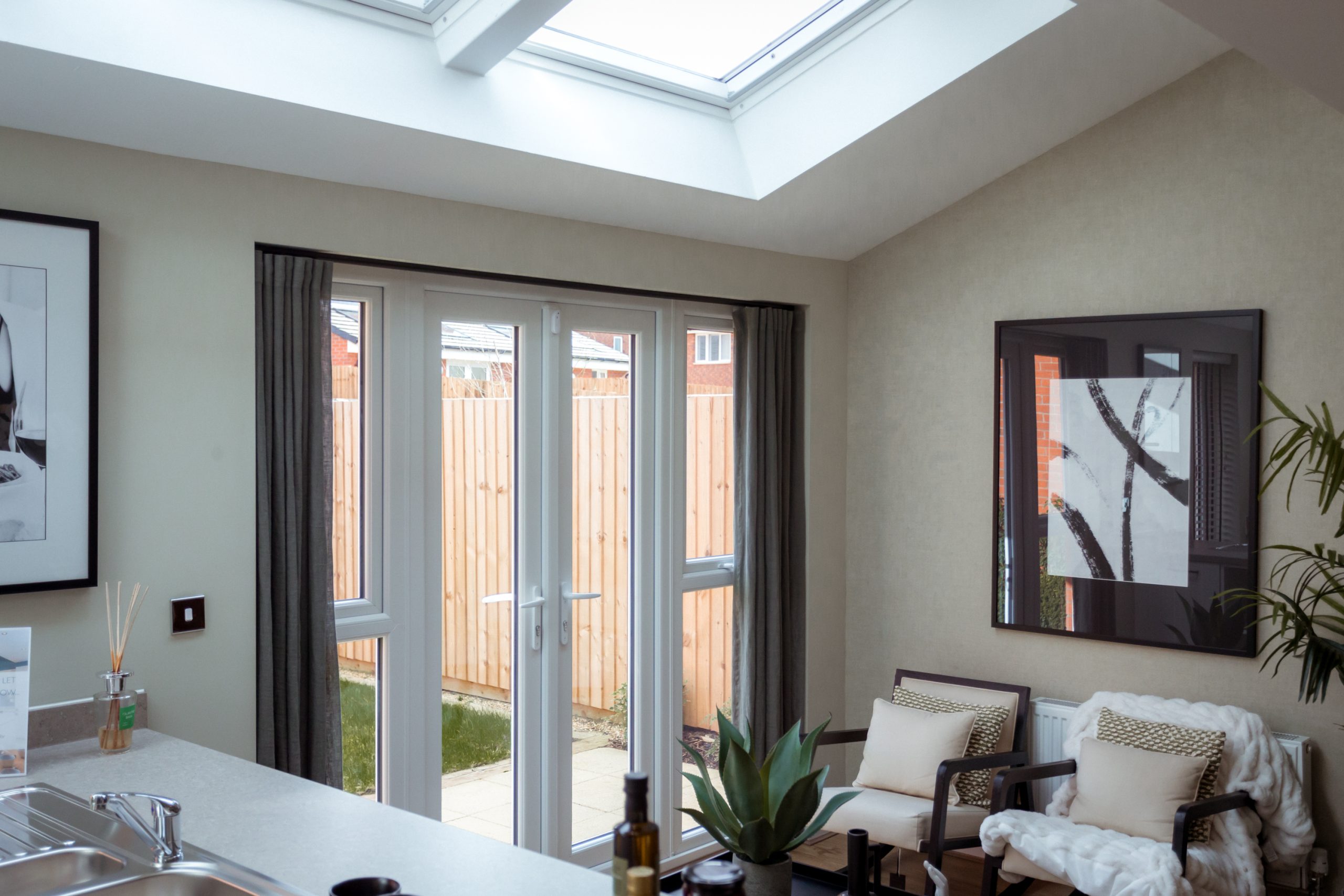 Selection of Quickslide windows and doors at Millbank Lock, highlighting innovation.