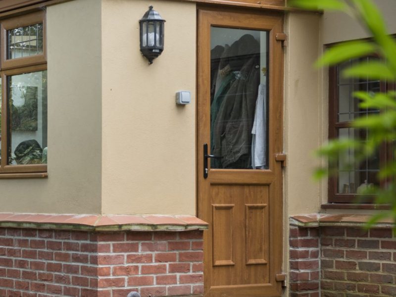Choose from a range of glazed and moulded panel options to customise your uPVC doors
