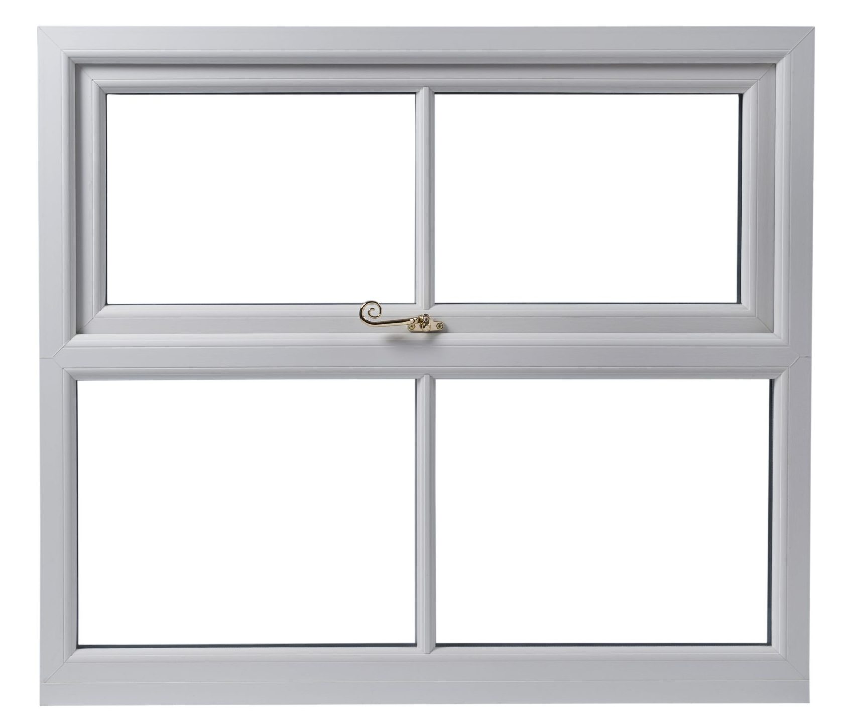 uPVC casement window with clickable highlighted features for more information