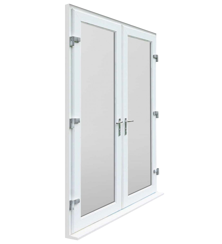 Explore the features of uPVC French doors with interactive elements for more details