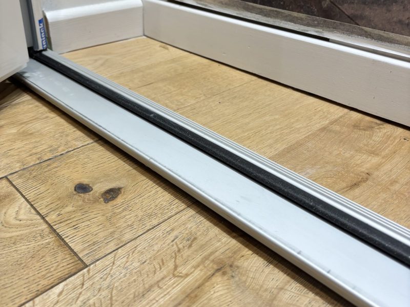 Various threshold options for uPVC flush French doors, designed for easy access and a clean finish