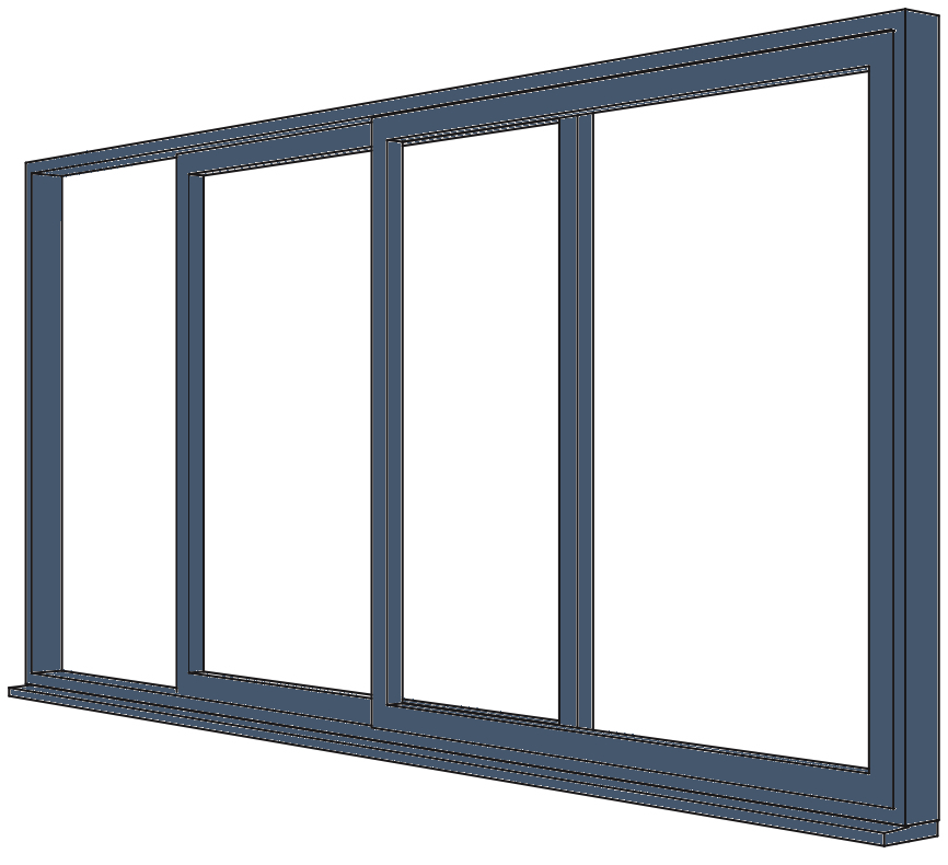 Interactive image of uPVC sliding patio doors with clickable highlights to learn about key features