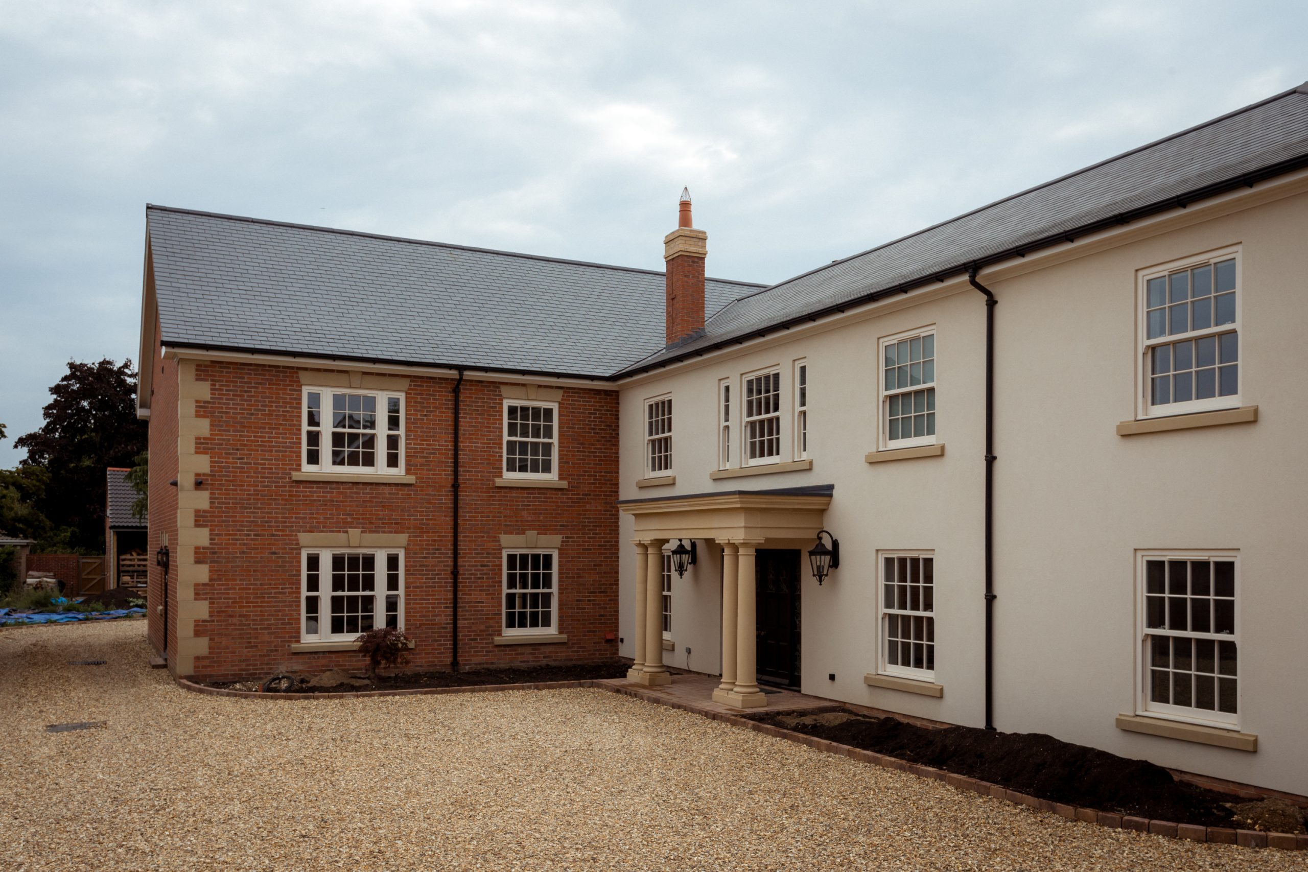 Stylish and low-maintenance heritage-style sash windows by Quickslide.