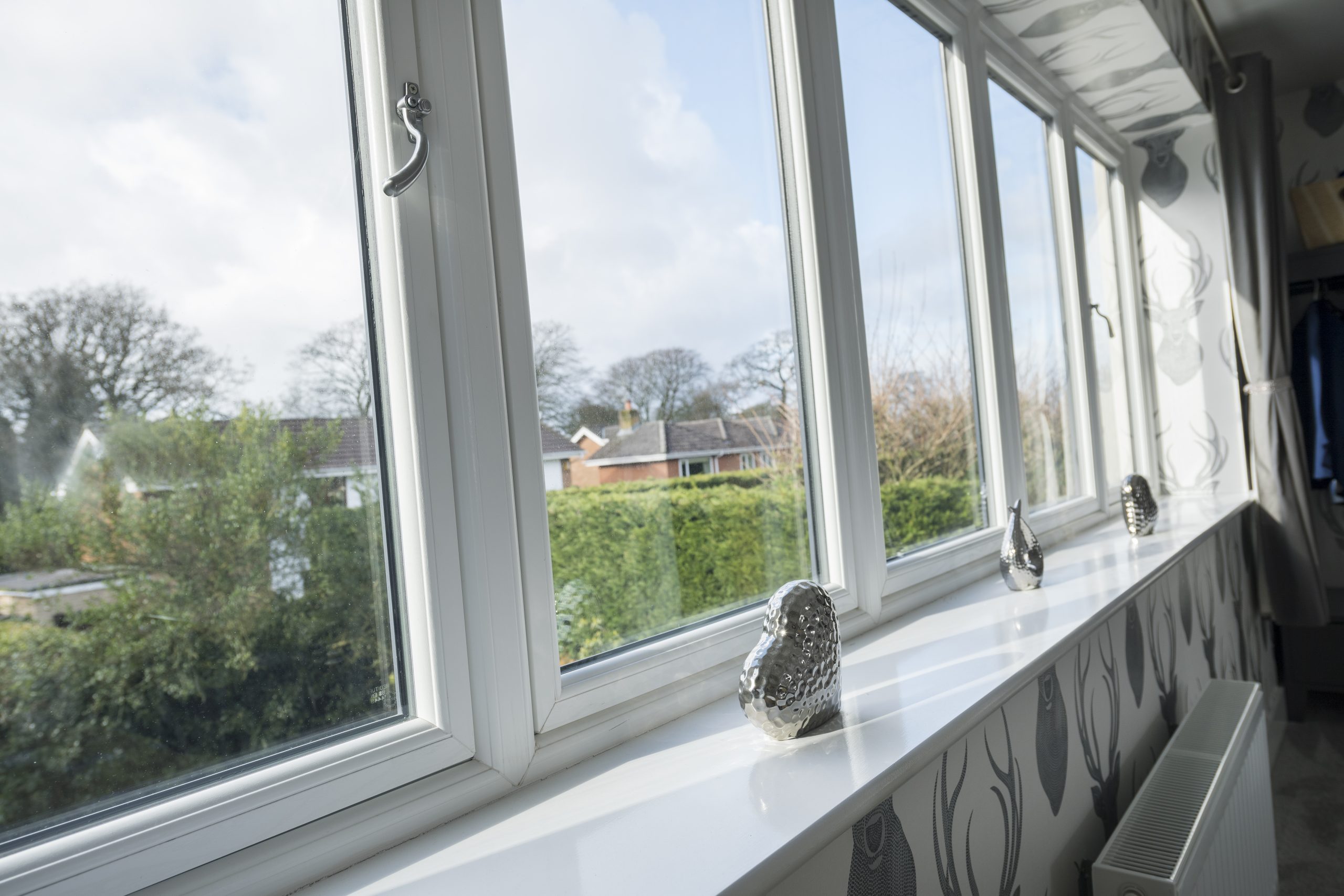 Deceuninck uPVC profile for durable, efficient flush casement windows