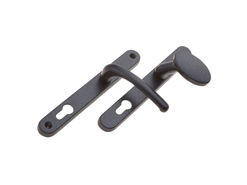 Lever Pad Handle - Antique Black
