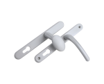 Lever Pad Handle - Satin Silver