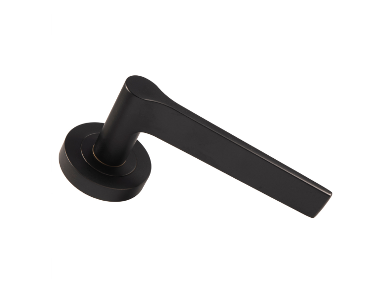 Standard Round Rose Handle - Matt Black