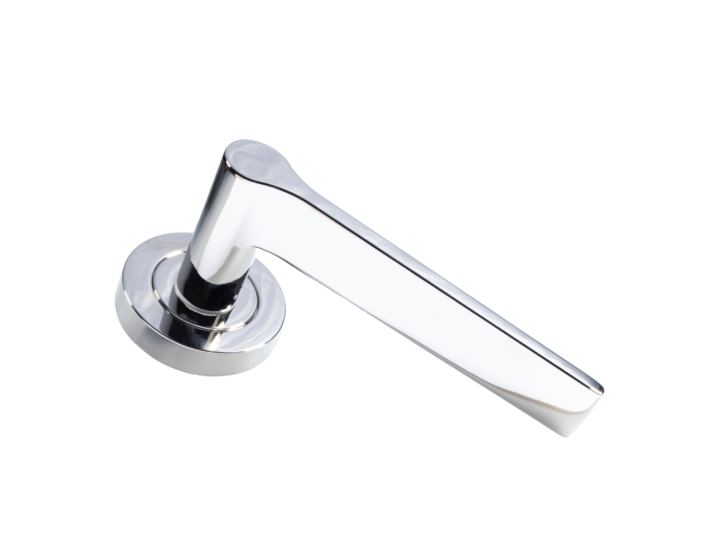 Standard Round Rose Handle - Polished Chrome