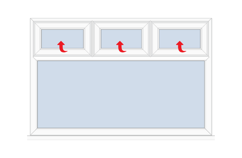 Casement window configs two