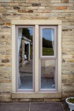 Image of uPVC casement windows showcasing a clean, contemporary design suitable for various home styles