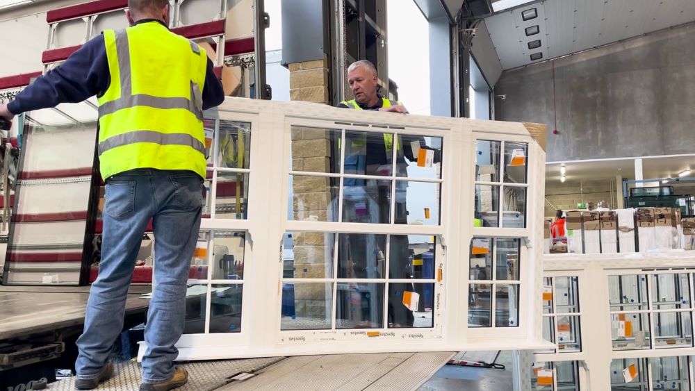 Vertical sliding sash windows manufactured in-house for quality and precision