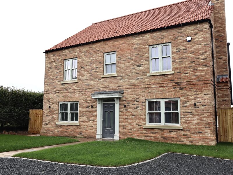 Luxury detached home in Yorkshire fitted with Quickslide uPVC sliding sash windows