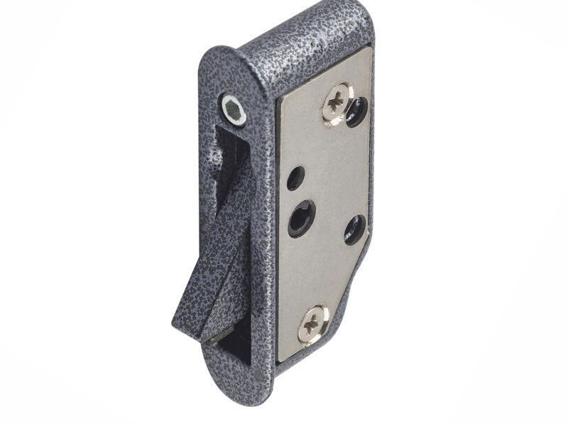 Antique black lockable sash window restrictor