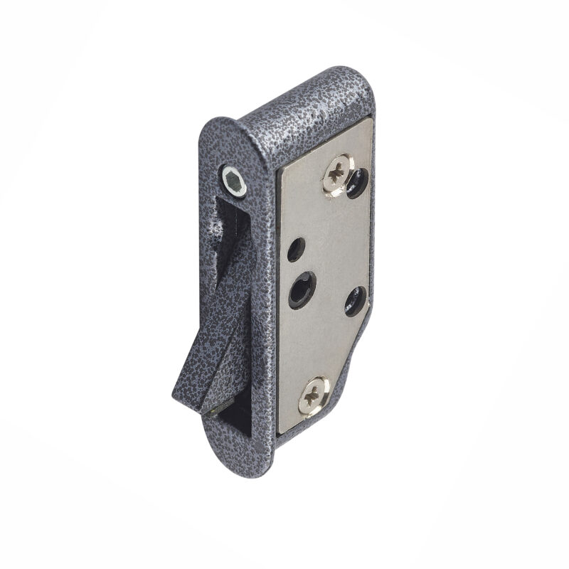 Antique black lockable sash window restrictor