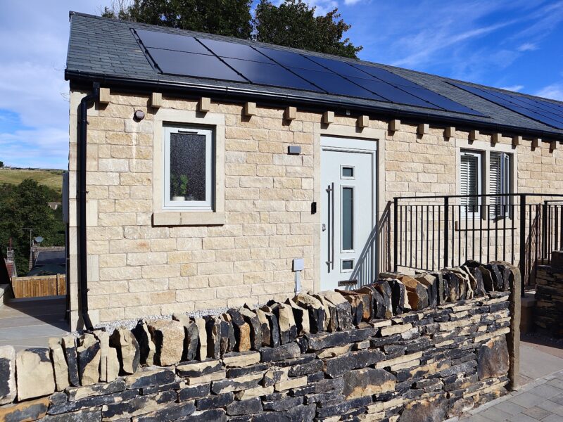 New build housing development using Quickslide windows and doors in West Yorkshire