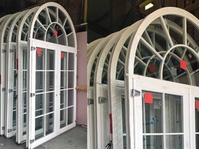 French-door-arched
