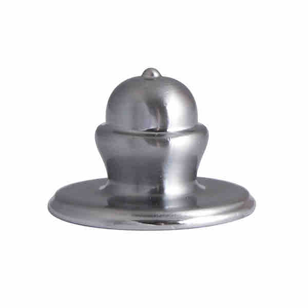 Bottom Sash Knob - Heritage - Brushed Chrome