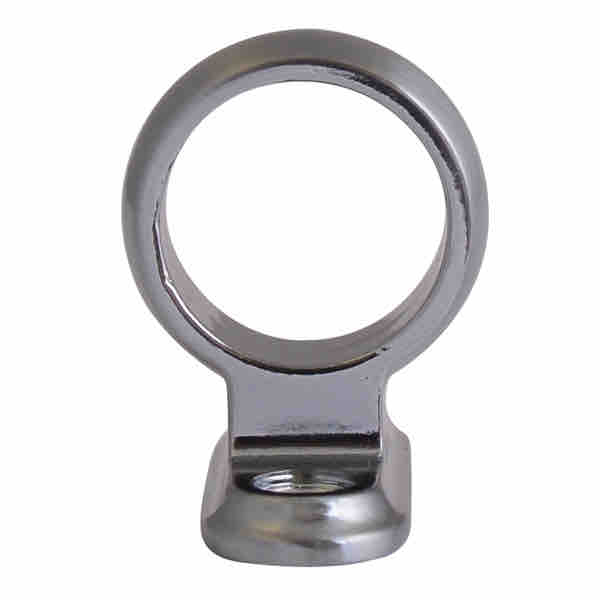 Ring Pull - Inline - Brushed Chrome - Side